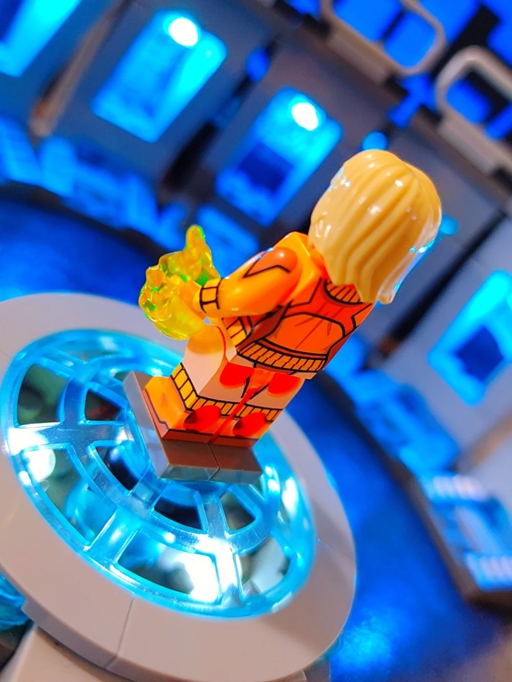 Terra Teen Titans Minifigure Lego Compatible